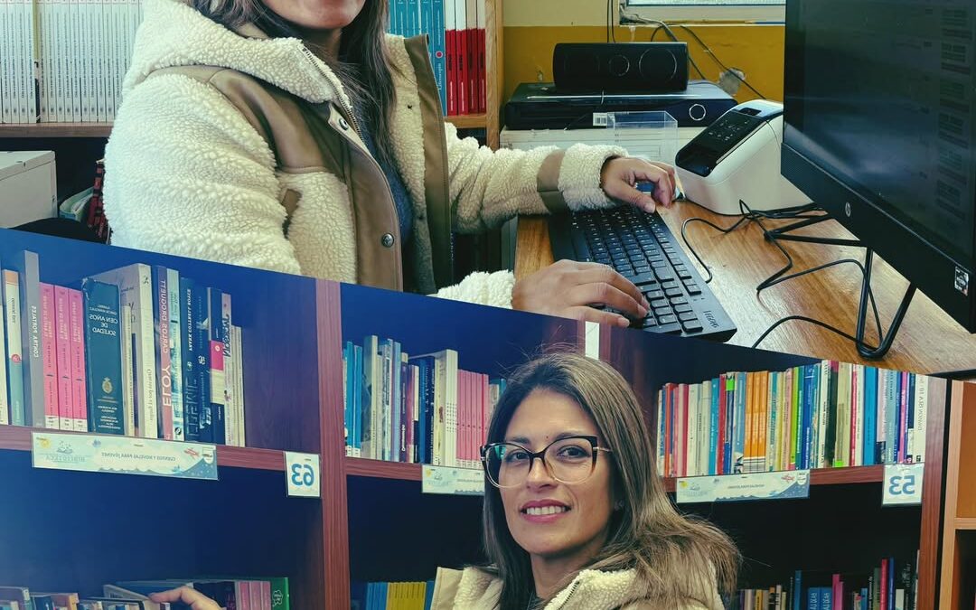 ¡Bienvenida a nuestra nueva bibliotecaria!