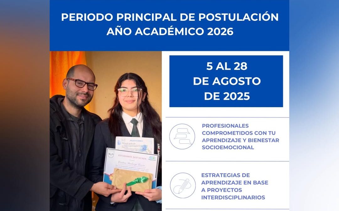 Periodo Principal de Postulación